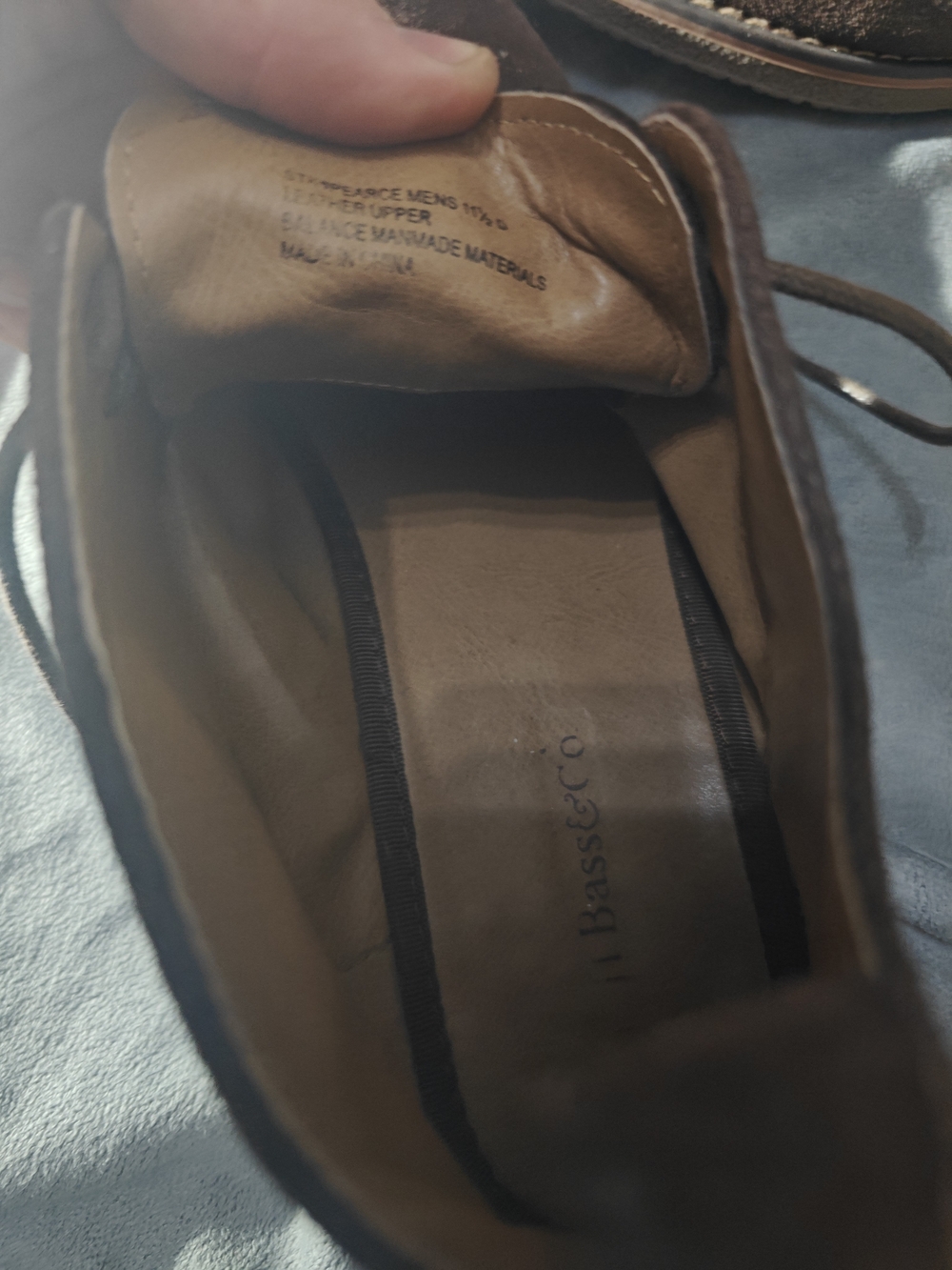 G.H. Bass & Co. Dark Brown Suede Chukka Boots Mens 12 - Picture 4 of 4